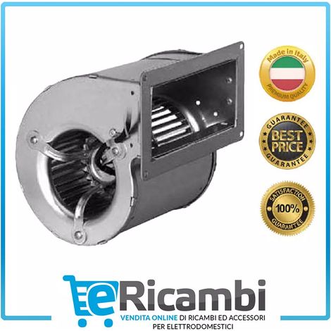 Ventilatore centrifugo stufa a pellet EBM D2E097-BK80-02 LN2 GT400 W950040020 (1/4)