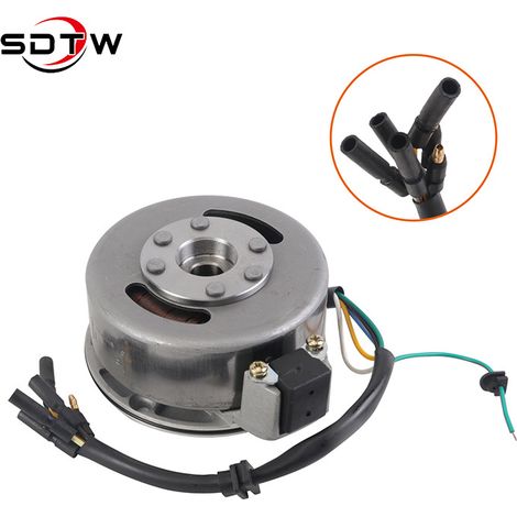 Magneto stator flywheel suitable for 50cc, 70cc, 90cc, 110cc, and 125cc JH70 ATV coil magnets. (1/5)