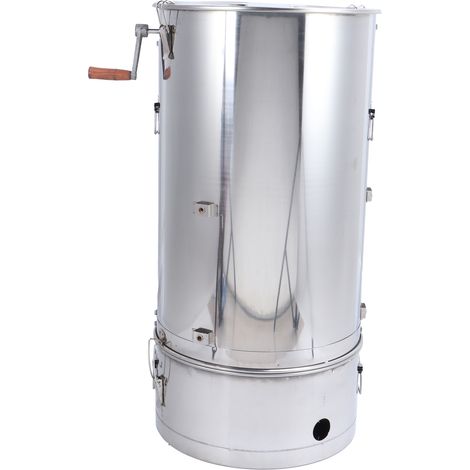 Extracteur de miel avec support, centrifugeuse à rotation automatique en acier inoxydable, outil de séparation du miel. (1/5)