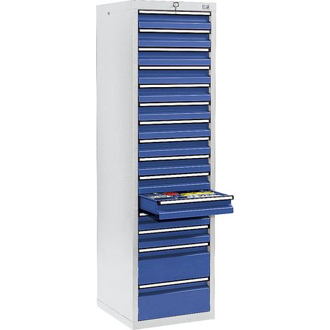Stumpf Metall, Armoire à tiroirs, h x l x p 1800 x 500 x 500 mm (1/5)