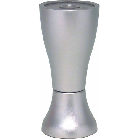 12 x pie de apoyo ajustable de 90 mm cromo p0225