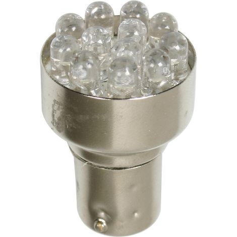 24V Lampada Multi-Led 12 Led - (P21W) - BA15s - 1 pz - D/Blister - Blu (1/5)