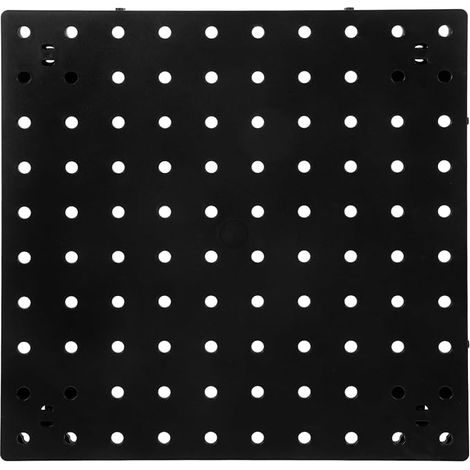 Pegboard Plastic Wall Organiser Garage Workbench Storage System Easy Installation 24x23cm (1/5)