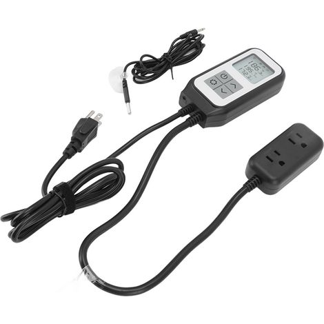 Contrôleur de température numérique avec thermostat Wi-Fi et surveillance à distance pour serre d'incubation Tuya US AC 100-250 V (1/5)