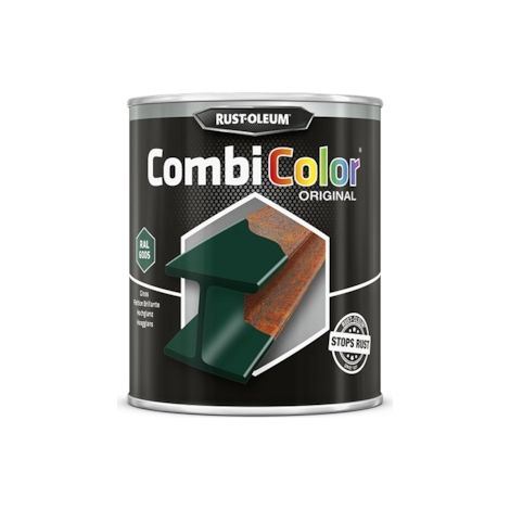 Peinture antirouille CombiColor Vert Mousse RAL6005 (0.75L) - Rust Oleum