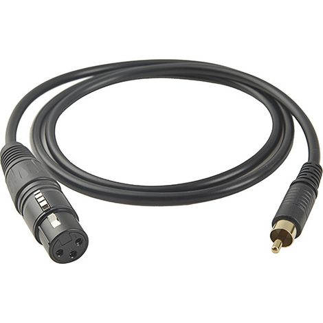 Câble audio AV RCA vers XLR femelle 3 broches pour amplificateurs, tables de mixage et haut-parleurs KTV câble adaptateur RCA vers XLR femelle. (1/5)