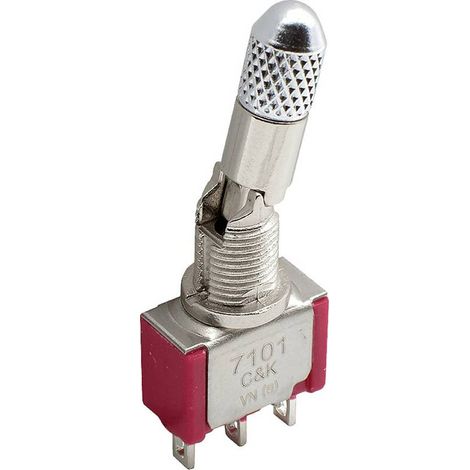 [GEBRAUCHT] B-Ware C & K Switches Kippschalter Schalter 7201MH3CQE 120 V/AC 28 V/DC Lötanschluss (1/2)