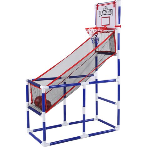 Jeu de basket-ball pour enfants à monter soi-même, pour l'intérieur et l'extérieur. (1/5)