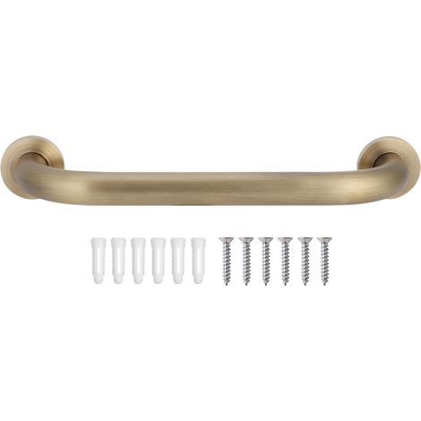 Barre appui douche acier inoxydable 30.5 cm – antidérapante – handicapés / personnes âgées – salle bain