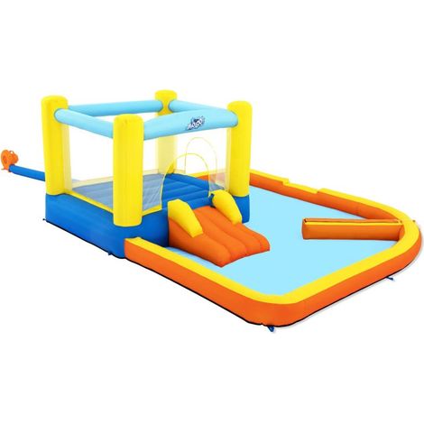 Bestway Aire de jeux gonflable avec trampoline et Pataugeoire Beach Bounce 365 x 340 x 152 cm (1/5)