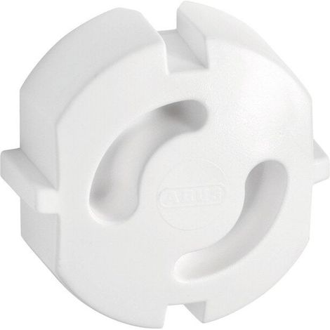 Juego de 6 tapas para enchufes, ABUS, color blanco ABUS (1/3)