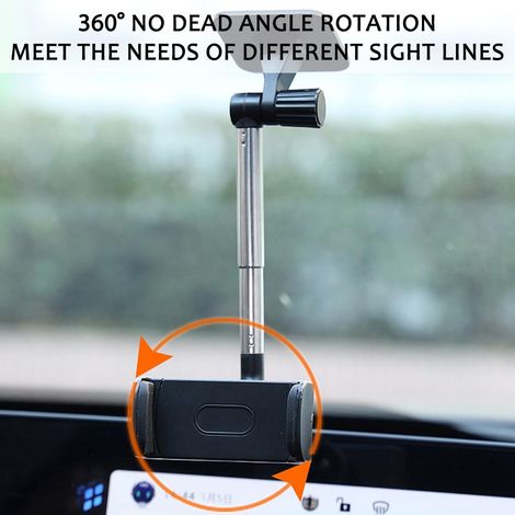 Support universel pour téléphone de voiture, support rotatif à 360 degrés, large compatibilité (1/5)