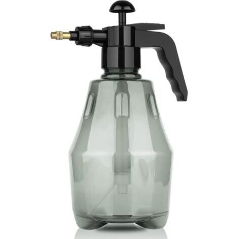 Pulverisateur de Jardin,1.5L Arrosoir Jardin,Vaporisateur Plante Vide,Vaporisateur,Brumisateur Plante Interieur Extérieur en Plastique, pour L'Arrosage des Plantes (Gris) (1/5)
