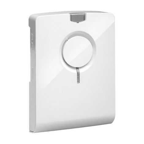 Grothe ECHO 120 Timbre HiFi, blanco, luz estroboscópica LED, regulable, 43531