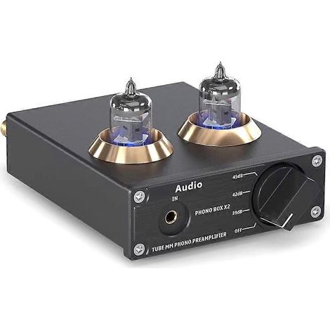 Préamplificateur phono mini HiFi, prise européenne (1/5)
