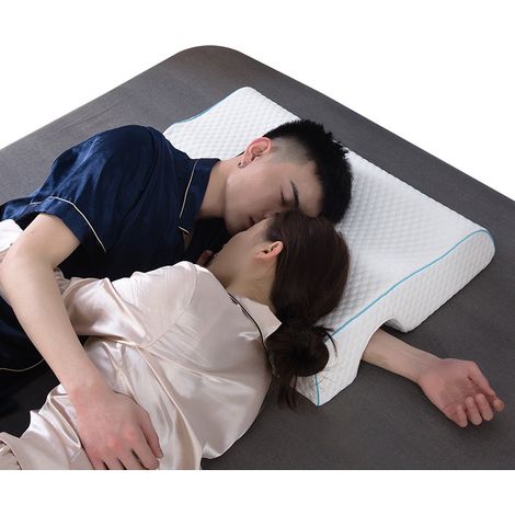 Bras de couple Vila Memory Foam Couple Kudde-AquaForge (1/5)