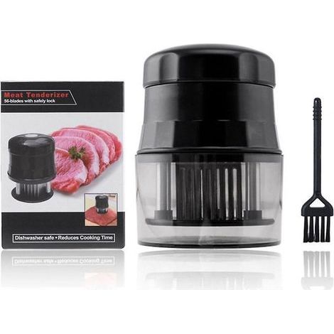 Fleischzartmacher mit Klinge aus Edelstahl für Grillfleisch, Steaks, Hähnchen, Schweinekoteletts, Pute und Fisch (1/3)