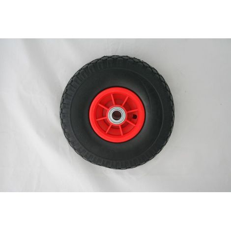 Rad HT2500 PU 3.00-4, für Wagen, Vollgummi
