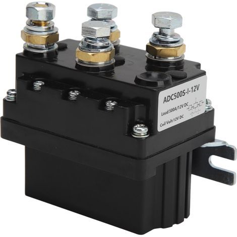 12V 500A Seilwinden-Magnetschalter-Steuerrelais für hydraulische Anhänger-/ATV-/UTV-/SUV-Hebevorrichtungen (8.000 bis 15.000 lb). (1/5)