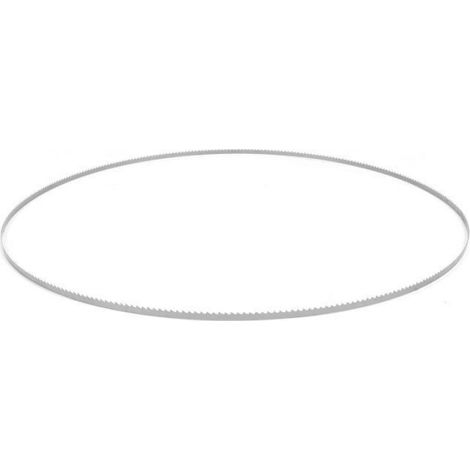Qiilu lame de scie à ruban pour le travail du bois Lame de scie à ruban 1400 6.35mm-6T SK5 Machine à bois en acier à ressort au (1/4)