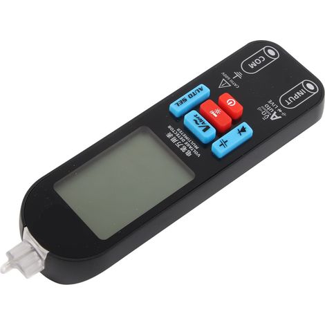 Multimètre numérique à sélection automatique de gamme avec écran LCD : testeur de tension et de capacité, ohmmètre (1/5)