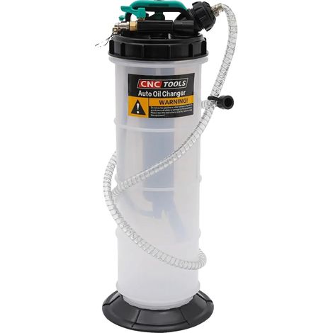 Bomba de succión de líquidos, capacidad de 7,5 L, funcionamiento manual, BLANCA (1/2)