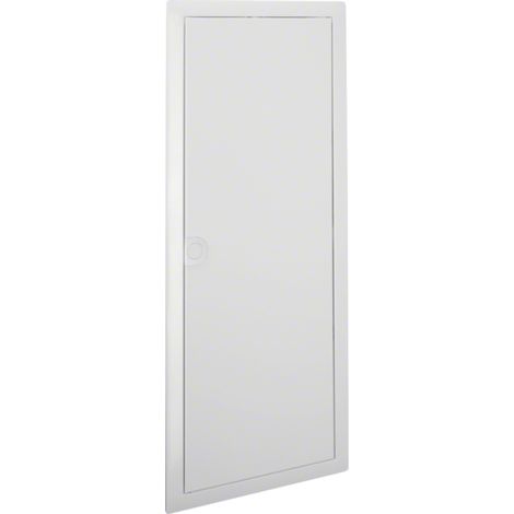Hager VZ105N Marco y puerta metálica blanca 348x9x880 mm