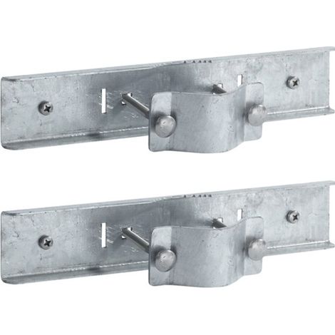Kit di fissaggio a palo per quadri in Acciaio Bocchiotti B04581