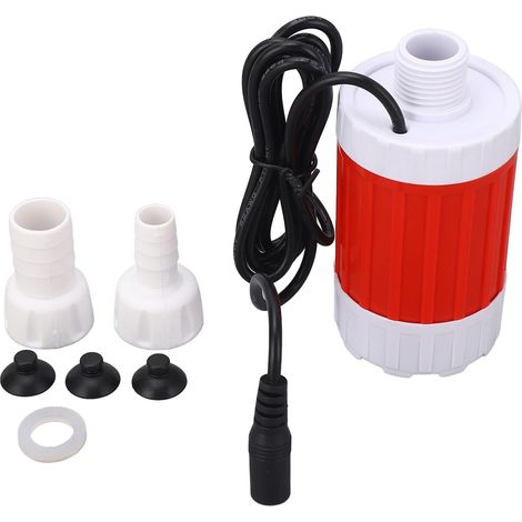 Pompe à eau de circulation 10W 700LPH Pompe de surpression d'eau ultra silencieuse Douche d'aquarium 12V (1/5)