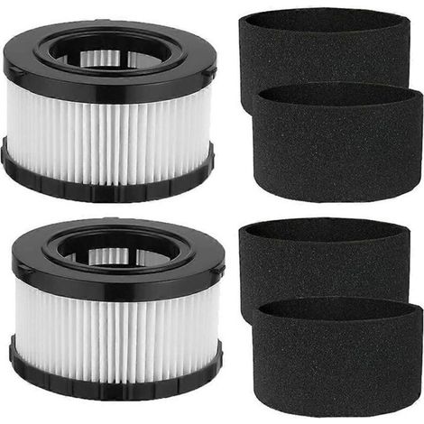 Filtre HEPA DC5151H compatible avec les aspirateurs eau et poussière DC5151H, DC515, DCV517 et DCV517B, avec manchon en mousse. (1/5)