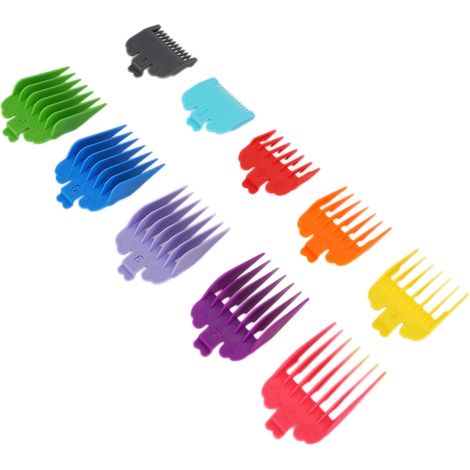 Ensemble de 10 sabots de guidage pour tondeuse électrique - Accessoires de coiffure (1/5)
