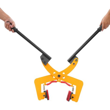 Pince de levage, Design ergonomique, Charge maximale 716,5 lbs, Jaune (1/2)