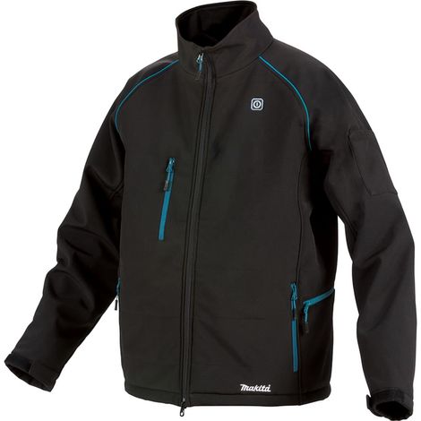 Makita - Chaqueta calefactable de 12V, talla M, sin batería ni cargador CJ105DZM (1/2)