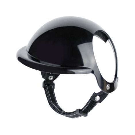 Casque de moto pour chien, pour petits chiens et chats (noir, M) Convient aux chiens et aux chats (1/3)