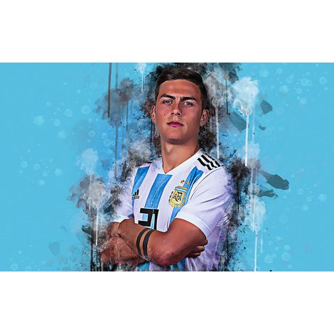 Papier peint panoramique Football - Joueur de Foot - 390 cm x 244 cm (1/2)