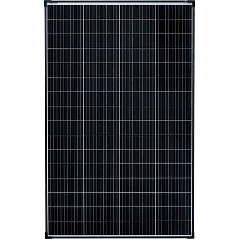 Panneau Solaire Monocristallin 210W 36V, cellules 182 mm, 10 busbars – Idéal pour camping-car, installation balcon, abri de jardin, bateau (pour système PV 24V) (1/5)