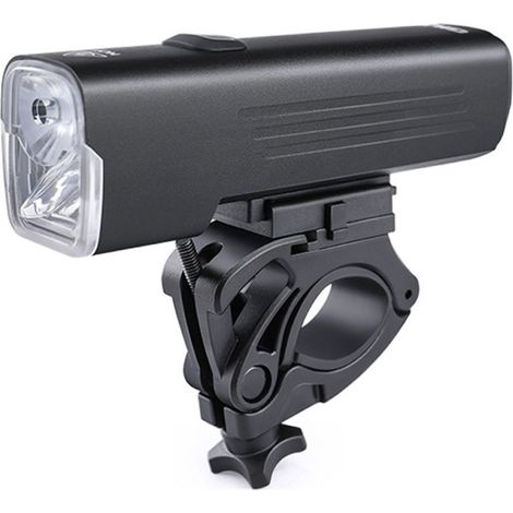 Phare de vélo étanche, feux réglables, éclairage rechargeable (pour guidon)