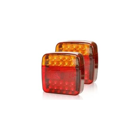Adatto per luci a LED da 12V per rimorchi, incluse luci targa, luci freno posteriori impermeabili e luci omologate E-mark. Adatto per camion, furgoni, camper, trattori e veicoli agricoli.