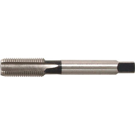 Macho de roscar manual para rosca de tubo, Rosca G 1 1/4 pulgadas, red por 11 pulgadas, Ø rosca 41,910 mm, longitud. total : 125 mm
