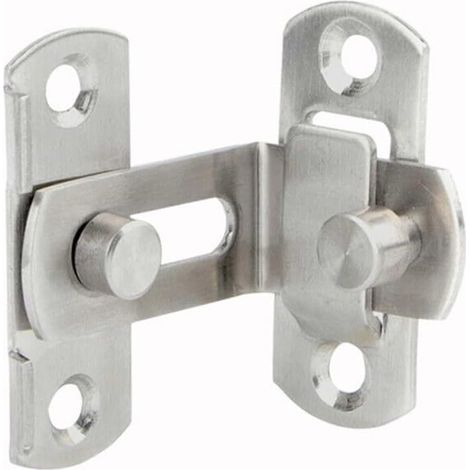 Loquet de porte à angle droit en inox de 7 (1/5)