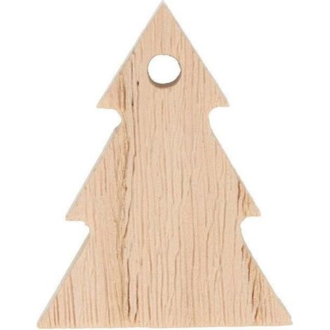 Guirlande - Artemio - Sapin - 10 pièces - Bois - Décoration de Noël