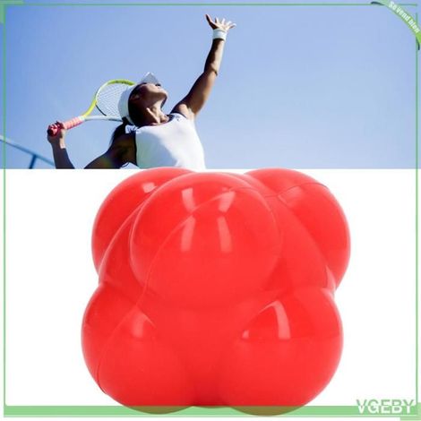 Balle de réaction - FAFEICY - Modèle standard - Caoutchouc 68 cm - Rouge - Portable (1/5)