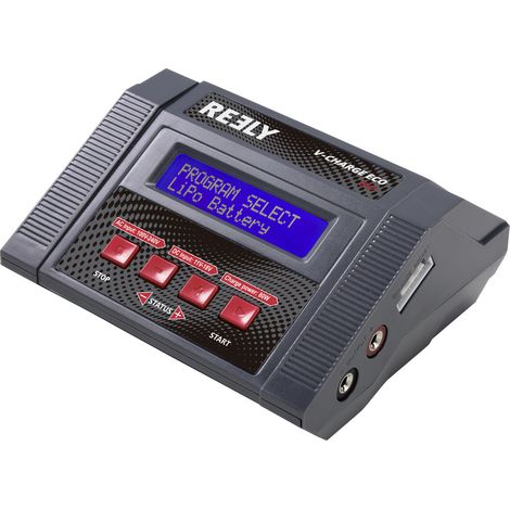 Reely V-Charger ECO 80 Chargeur multifonction de modélisme 100 V, 240 V, 12 V 10 A plomb, NiMH, NiCd (1/5)