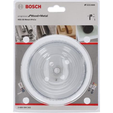 Bosch Bi-Metall Lochsäge Progressor for Wood & Metal, Ausführung: 111mm , 2608594242