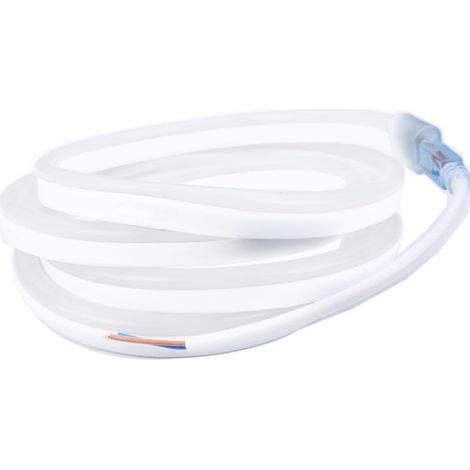Profesional 12V EPISTAR 2835 120 LED/m 5 metros de cinta LED "neón flexible" blanca Profesional 12V EPISTAR 2835 120 LED/m 5 met  Longitud: 5 metros - Transformador: Fuente de alimentación incluida