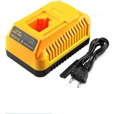 Chargeur de Batterie , Chargeur Multivolt pour Batterie Dewalt , Compatible avec les Batteries Ni-Cd & Ni-Mh de 7.2V à 18V , Modèles DC9096 , DC9098 , DC9099 , DC9091 , DC9071 , DE9057 , DW9096-Crezuo (1/4)