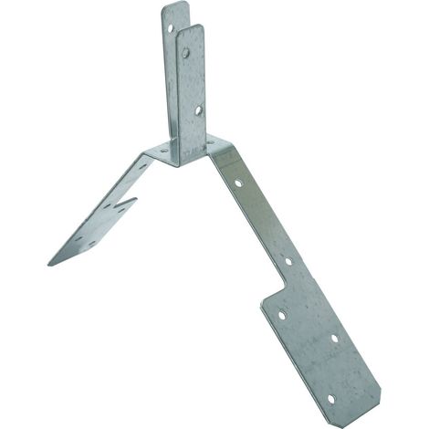 Supports pour faîtières galvanisés pour poutres de 30 mm d'épaisseur - Par pièce (1/3)