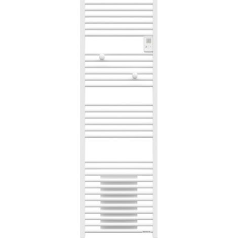 Thermor – Radiateur sèche-serviettes mixte 2000W avec soufflerie – Commande digitale – Écran LCD – Programmation personnalisable – Fonction Boost
