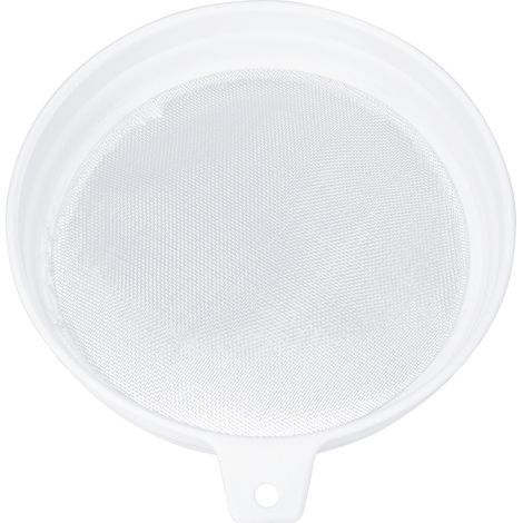 Filtre pour Miel Double Tamis Extracteur à Grille pour Apiculture - Boîtier Blanc en Nylon, 24cm, 2 Pièces (1/5)