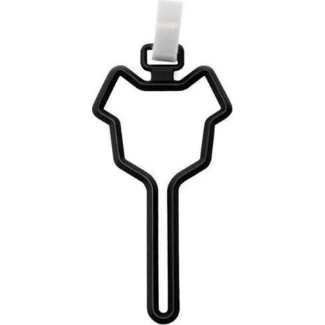 Hundekotbeutelhalter, Premium-Hundekotbeutelhalter, Kotbeutelspender zum Spazierengehen, Laufen, Fahrradzubehör (schwarz) (1/5)